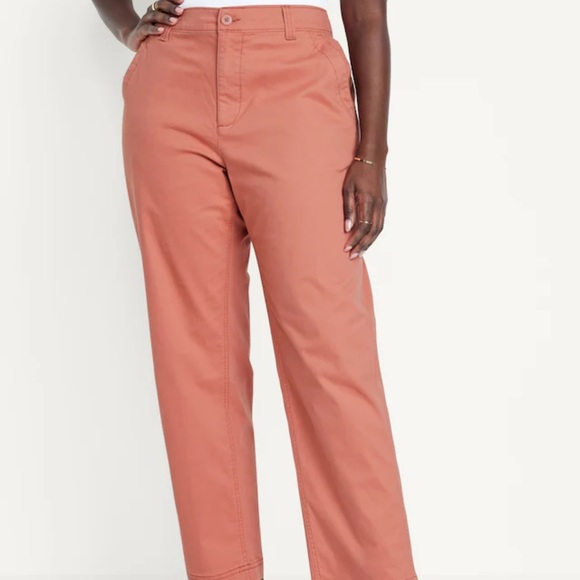 NWT OLD Navy High-Waisted OGC Chino Pants Amberglow - Picture 5 of 7